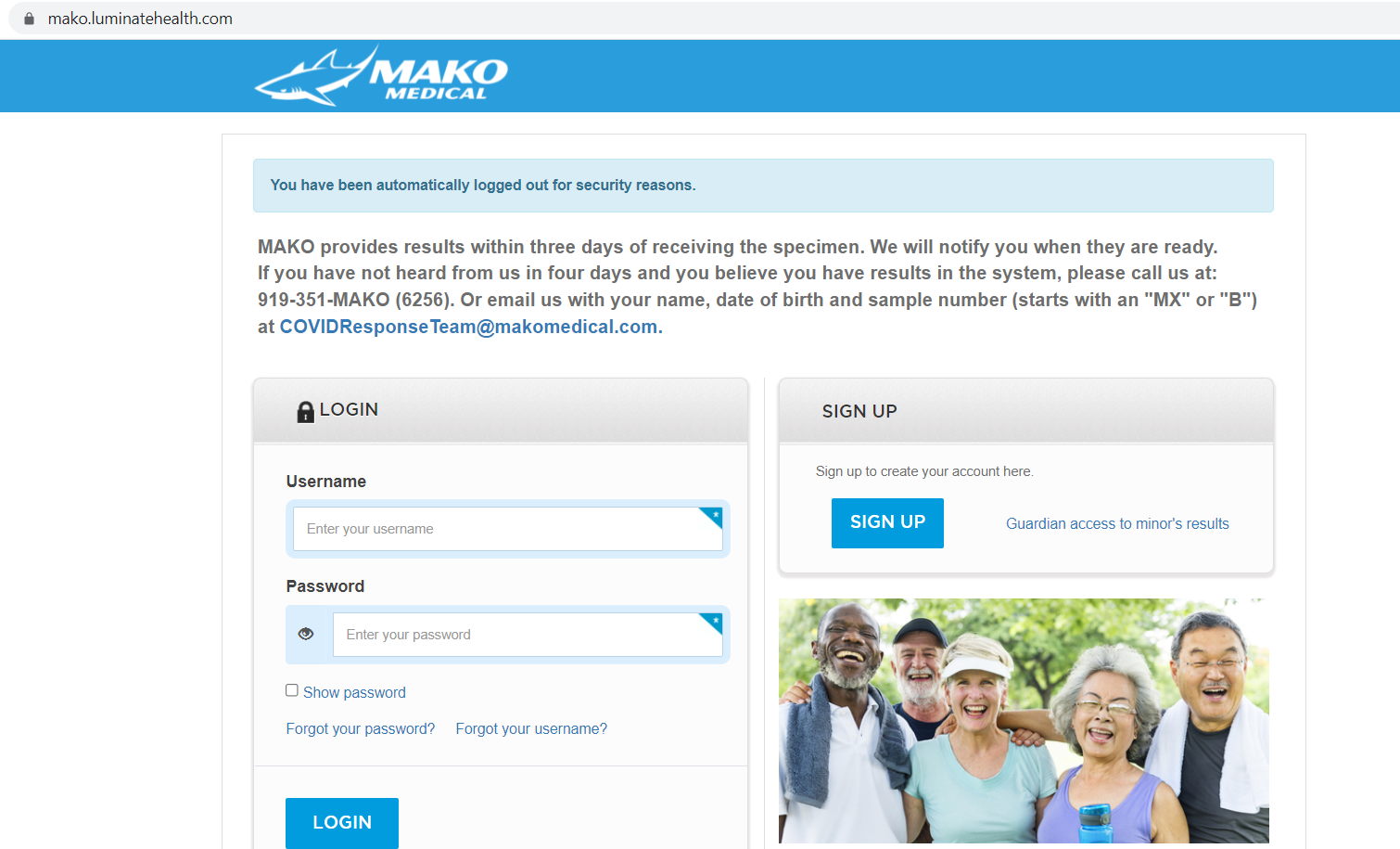 MAKO Medical Homepage