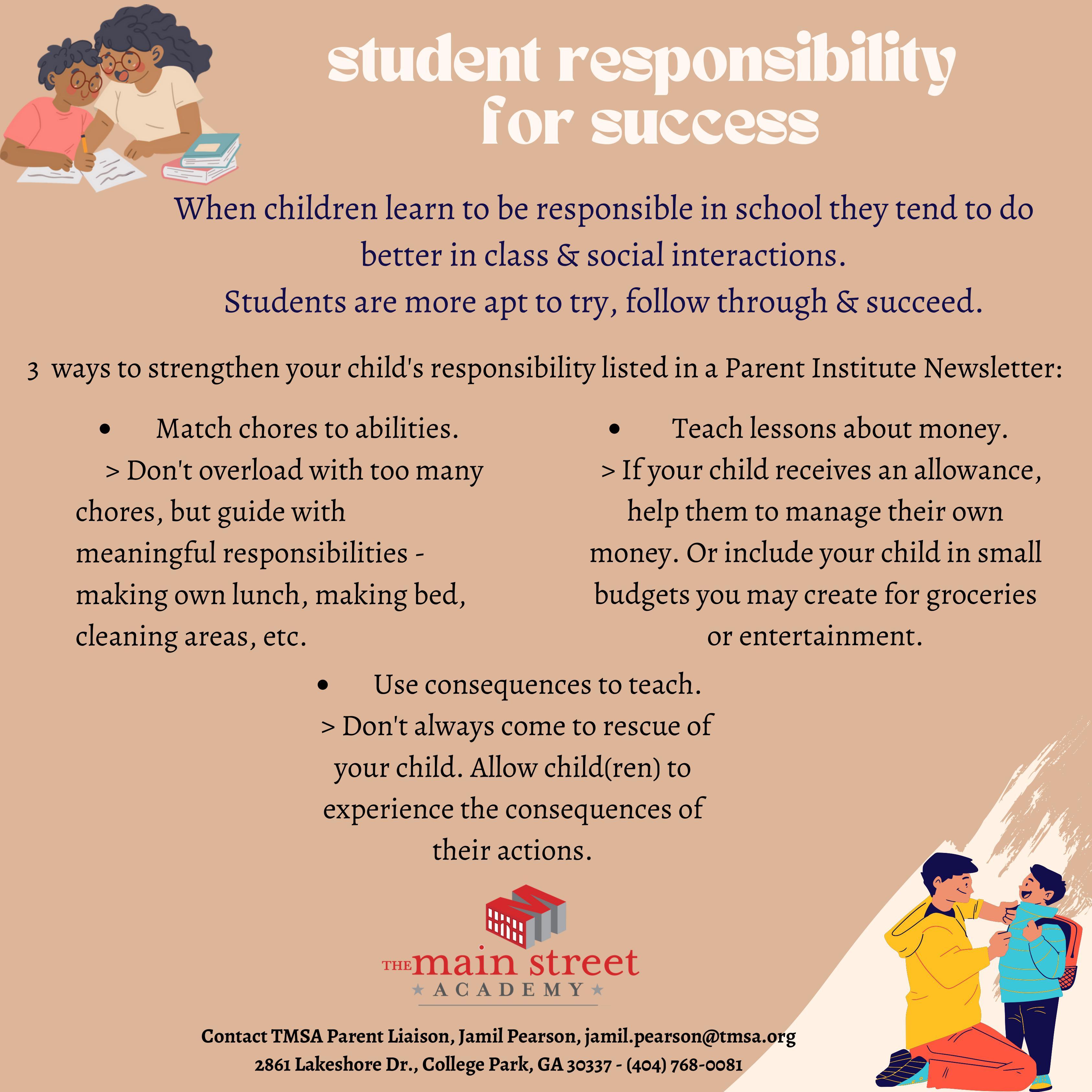 Student Responsibility for Success