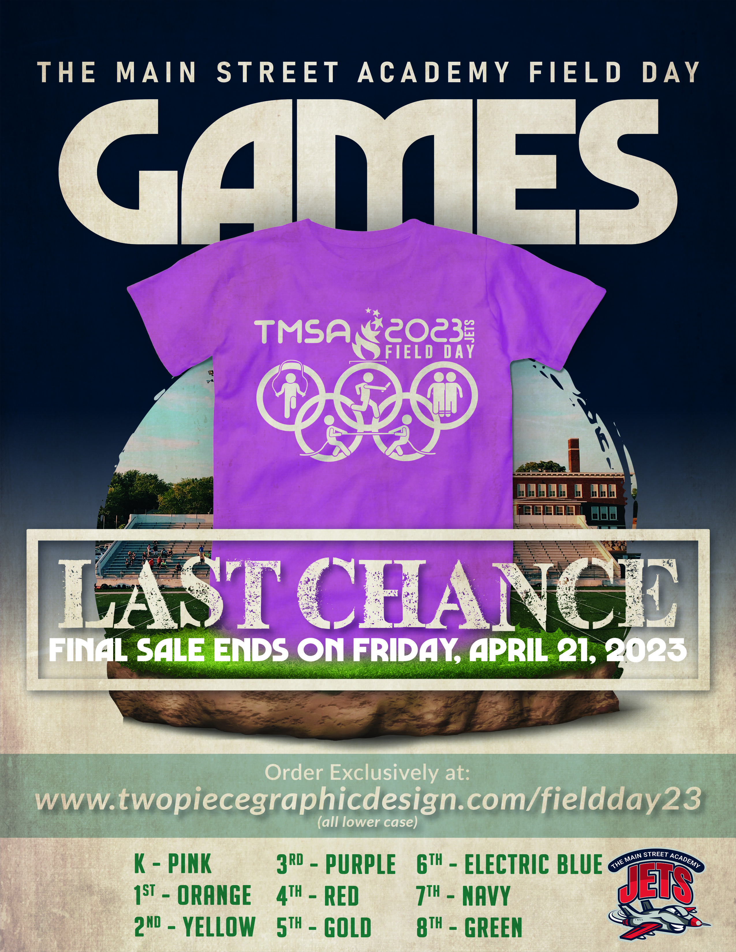 Last Chance Field Day T-Shirts