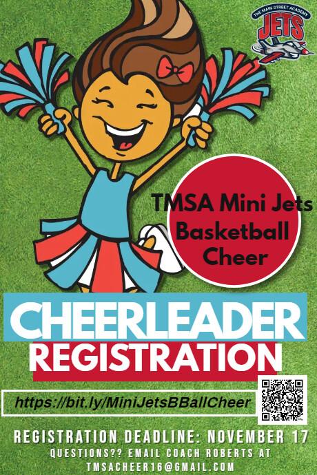 Basketball Cheer Registration